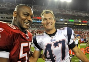 Lynch was cut Saturday by the Patriots. Maybe Derrick Brooks has a suggestion.