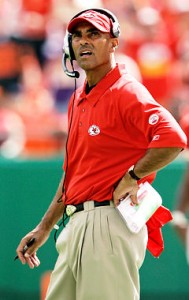 The Chiefs have one win their last 16 games. Herm Edwards' recent quotes reveal a lifeless coach