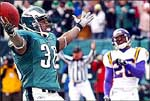 JoeBucsFan.com analyst Bob Fox picks the Eagles to nab one of the two NFC Wild Card spots. Fox says Brian Westbrook and Donovan McNabb are at the top of their games.