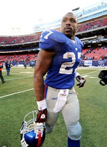 Joe wants Brandon Jacobs to keep walking, about 1200 miles south to Tampa Bay