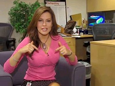 CNN Headline News anchor Robin Meade makes mornings bearable, no matter her mistakes. These two are not among them.