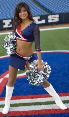 buffalo bills cheerleader