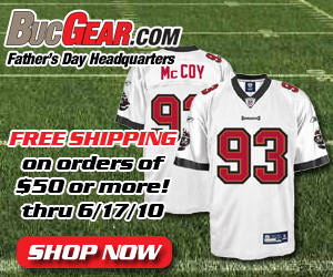 Click now to visit BucGear.com, the online home of Buccaneer Heaven.