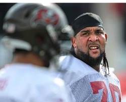 Compared to that of new starting Bucs left tackle Anthony Collins, former Bucs left tackle Donald Penn seems to have a very different take on what it takes to jell as an offensive line.