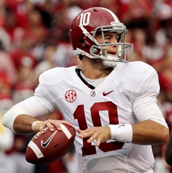 Unofficial Bucs historian Joey Johnston suggests it is time to research the draft. So how about Alabama quarterback A.J. McCarron?