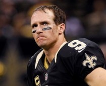 Saints QB Drew Brees has been lousy of late against the blitz.