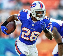If the Bucs can bottle up Bills running backs C.J. Spiller (above) and Fred Jackson, expect a win from the Pewter Pirates.