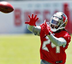 Bradenton native, Buc CB Mike Jenkins is hoping to revive his career with Bucs coach Lovie Smith.