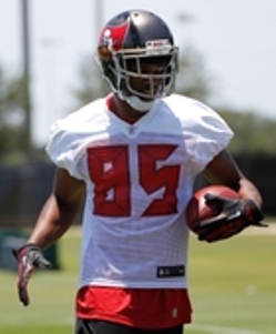 Bucs WR Tommy Streeter's play early in training camp has caught Lovie Smith's attention.
