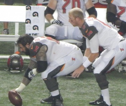 When Joe snapped this photo in Atlanta, seconds before the start of the second Mike Glennon era, Joe had no idea snapping the ball would become a major issue.
