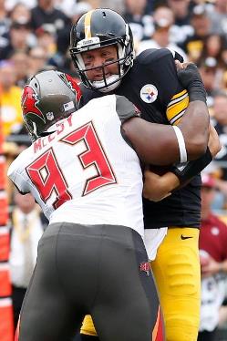 Bucs DT Gerald McCoy, again, was dominant in his return to the starting lineup against the Steelers.