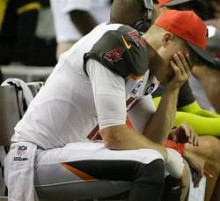 McCown was overcome with emotion after today's loss