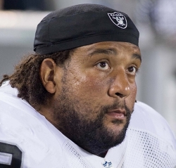 Raiders LT Donald Penn, who was jettisoned by the Bucs last spring, finished a strong season for the Raiders in 2014.