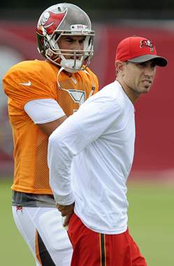 Bucs acting offensive coordinator Marcus Arroyo is really going to have to outdo himself this week after the boneheaded moves the offensive staff has pulled in recent games.