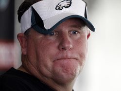 Eagles strongman Chip Kelly would have to trade away his team to get the No. 1 pick from the Bucs.