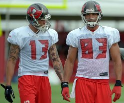 The spreadsheeters seem to be holding their nose over the Bucs receivers after you look past Mike Evans and Vincent Jackson.