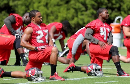 The Bucs' mandatory three-day minicamp starts this afternoon