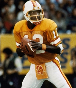 Where does Doug Williams rank among Bucs QBs?