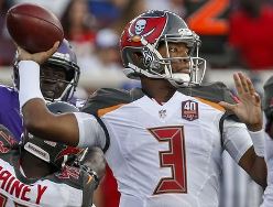 How do people expect Bucs QB Jameis Winston to shine if he can't get a decent snap to begin with?