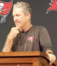 Teams inquiring about Bucs OC Dirk Koetter did not force Lovie Smith out, Bucs GM Jason Licht said.
