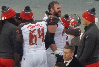 Bucs offensive line coach George Warhop explains the loss of Logan Mankins