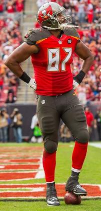 Next great tight end? (Photo courtesy of Buccaneers.com.)