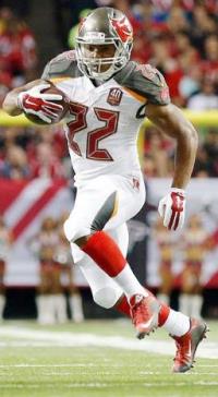 Bucs RB Doug Martin in action yesterday. (Photo courtesy of Buccaneers.com.)