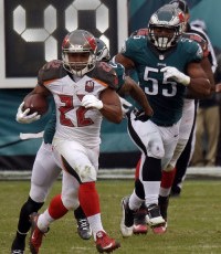 Don't expect RB Doug Martin to carry the load next year for another team.