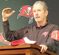 Dirk Koetter raises the bar for his offense. 