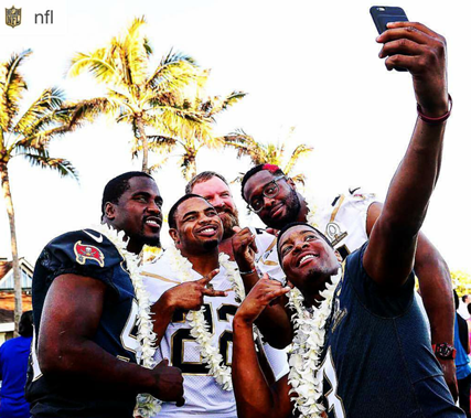 Will GMC and America's Quarterback still be smiling tonight? (Photo courtesy of Buccaneers Instagram account.)