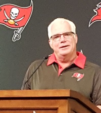 A small look into Bucs DC Mike Smith's defense.