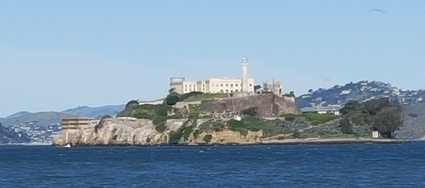 Alcatraz from Pier 39.