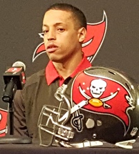 New Bucs CB Brent Grimes.