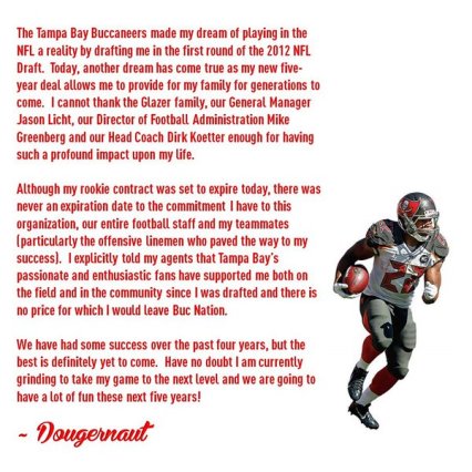 doug martin statement