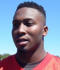Rookie defensive end Noah Spence got an earful at One Buc Palace.