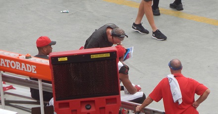 Dirk Koetter came to talk to Vincent Jackson alone on the end of the Bucs bench in the second half. This was right after Jameis Winston was barking in Jackson's face following a failed 2-point attempt.