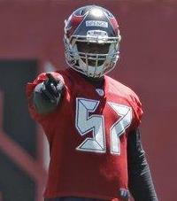 Bucs DC talks rookie DE.