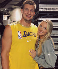 gronk and camille kostek