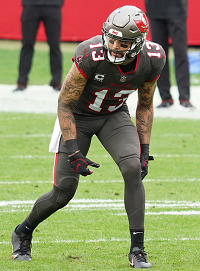pewter mike evans jersey
